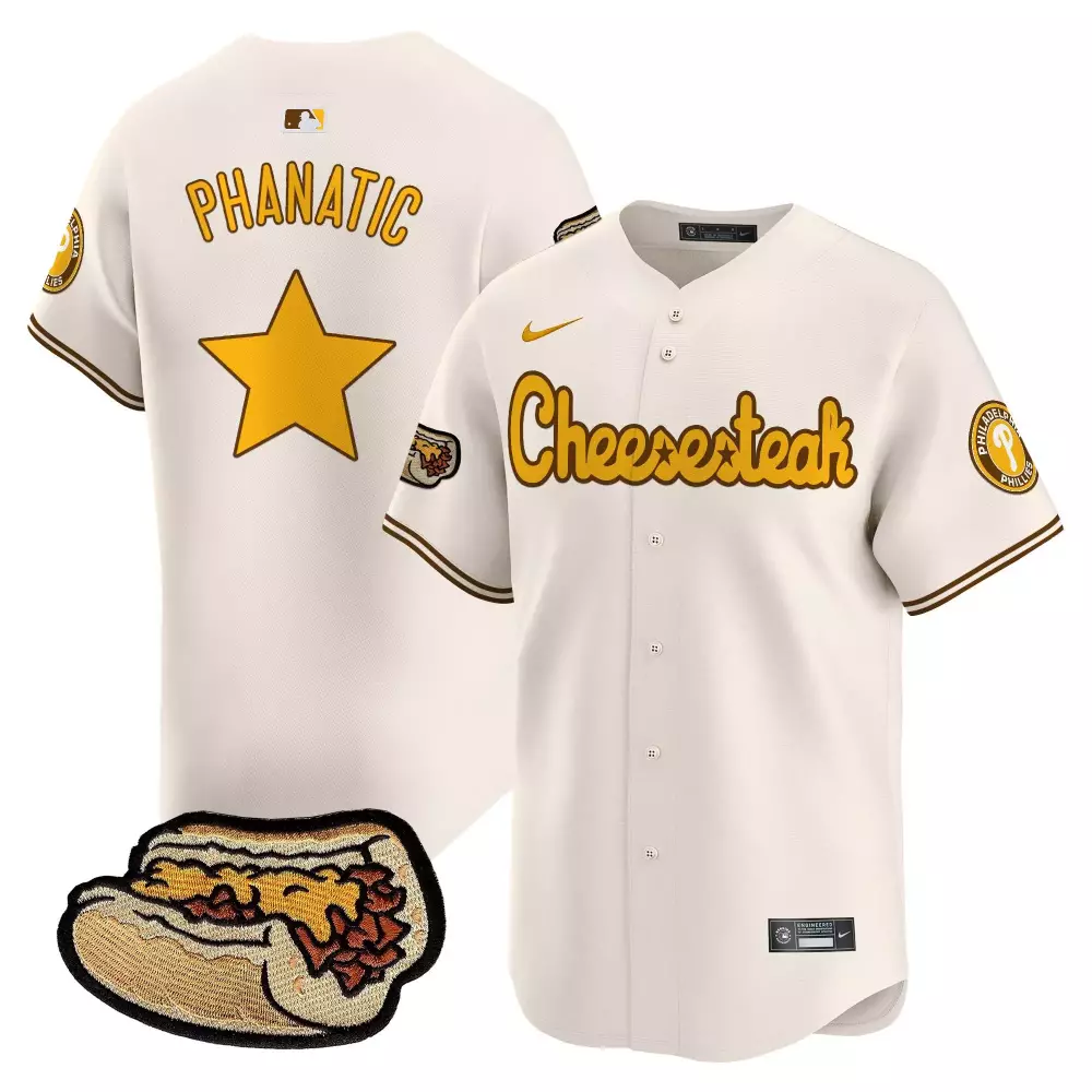 Phanatic Philadelphia 2023 Unisex Stitched Vapor Jersey with Patch | Fan Gear | For Men, Women & Youth