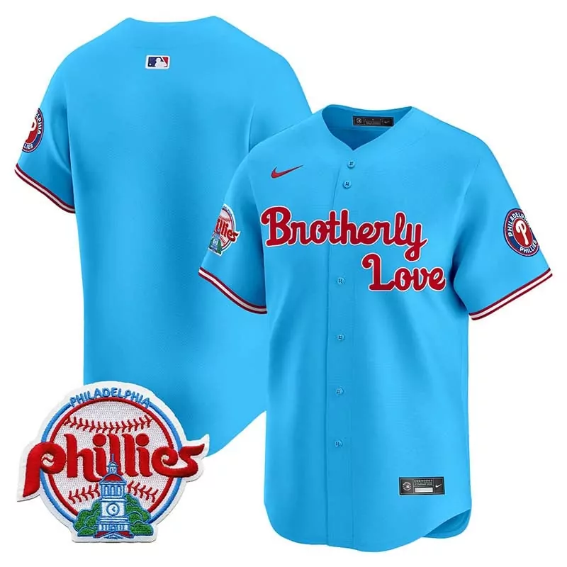 phillies brotherly love n a 2023 men s all stitched vapor jersey blue
