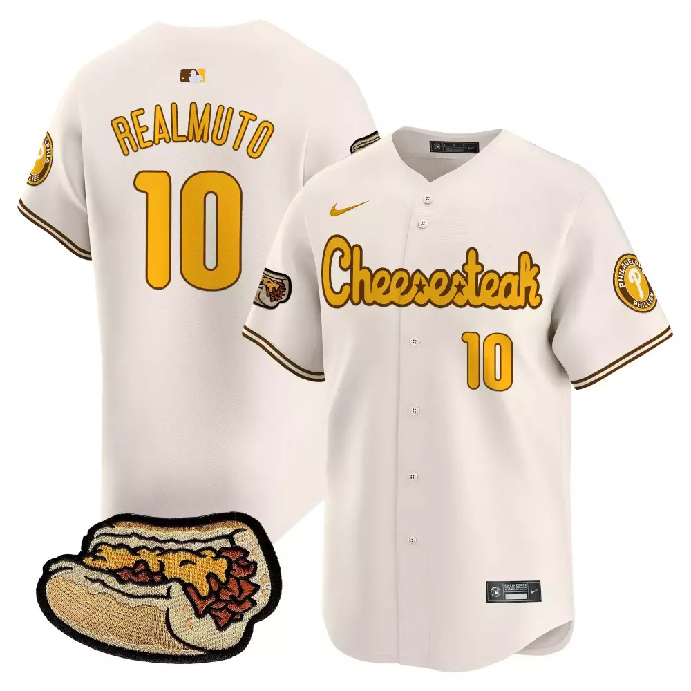 realmuto 10 philadelphia phillies 2023 men s all stitched vapor jersey cheesteak patch