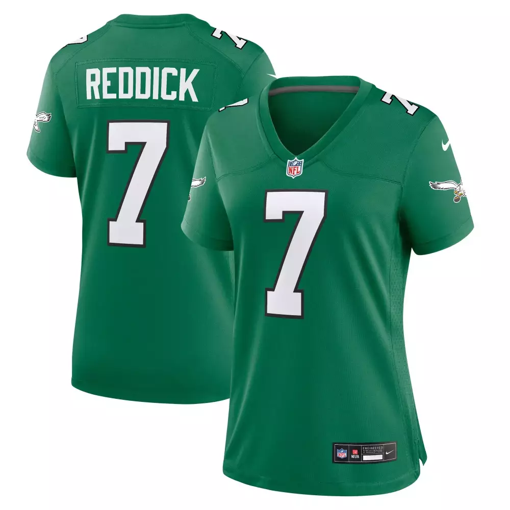 Reddick 7 Philadelphia Eagles 2023 Vapor Jersey | All Stitched Green Fan Gear | Perfect for Men, Women & Youth