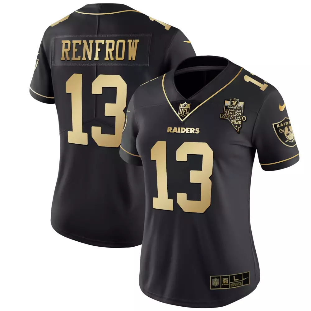 Renfrow 13 Las Vegas Raiders 2020 Women's Black All Stitched Vapor Jersey | Fan Gear | For Men, Women & Youth
