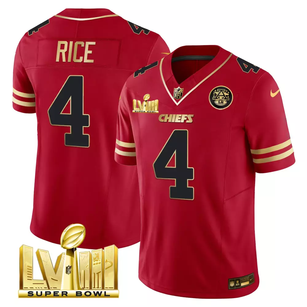 rice 4 kansas city chiefs 2023 men s super bowl lviii all stitched vapor jersey