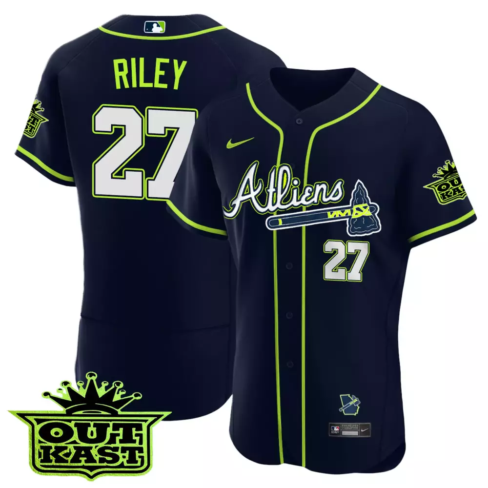 outkast xx atlanta braves 2023 men s all stitched vapor jersey white 1