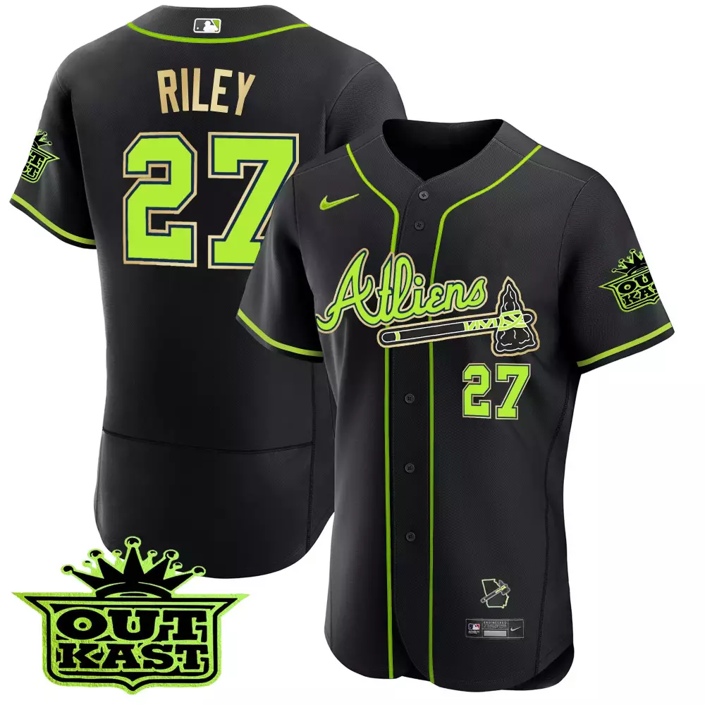 riley 27 athliens 2023 men s all stitched vapor jersey black green outkast edition