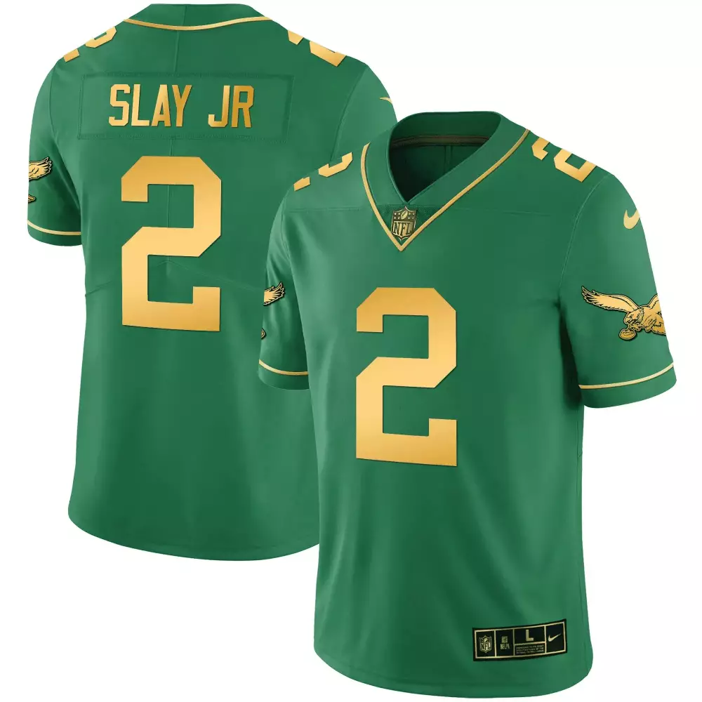 Slay Jr. Philadelphia Eagles 2023 Stitched Vapor Jersey | Green | Fly Eagles Fly Edition | For Men, Women & Youth
