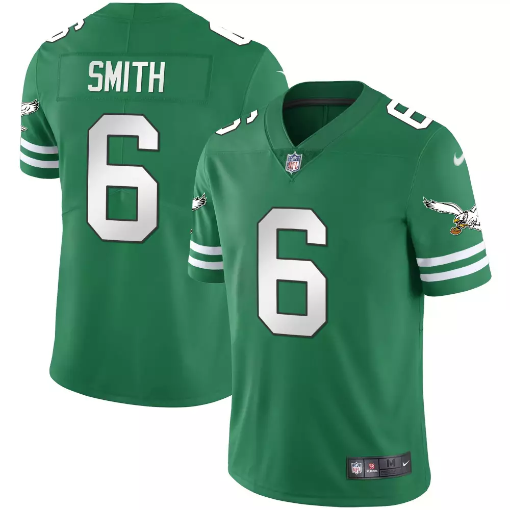 Smith Philadelphia Eagles 2023 Green Jersey | All Stitched Vapor Edition | Fan Gear for Game Day | For Men, Women & Youth