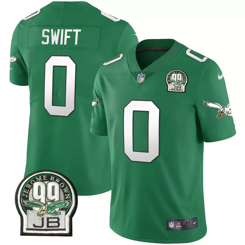 Swift 0 Philadelphia Eagles 2023 Stitched Vapor Jersey | Green | Limited Edition Fan Gear for Men, Women & Youth