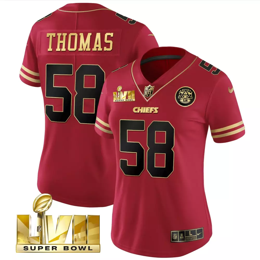 thomas 58 chiefs 2023 men s super bowl all stitched vapor jersey