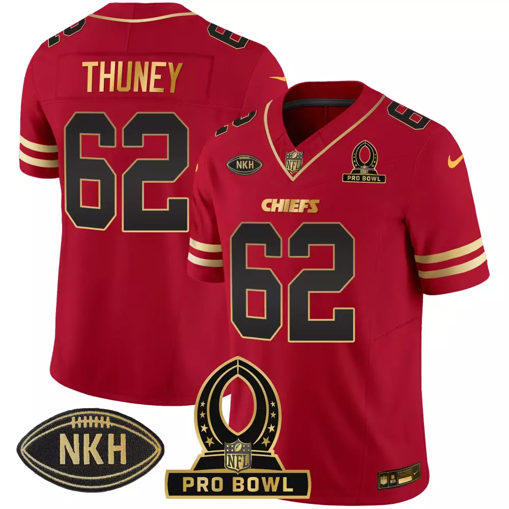 thuney 62 chiefs 2023 male pro bowl all stitched vapor jersey nkh edition red
