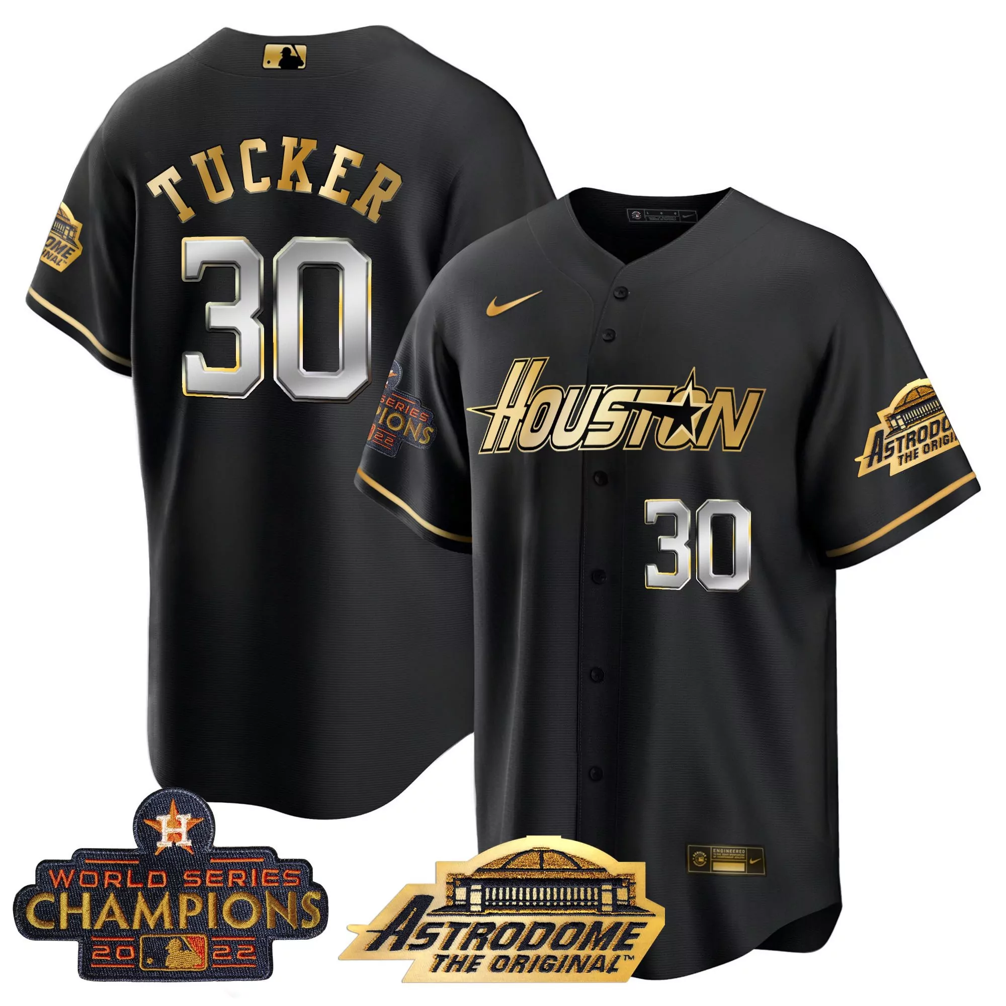 tucker 30 houston 2022 men s all stitched vapor jersey space city world champions