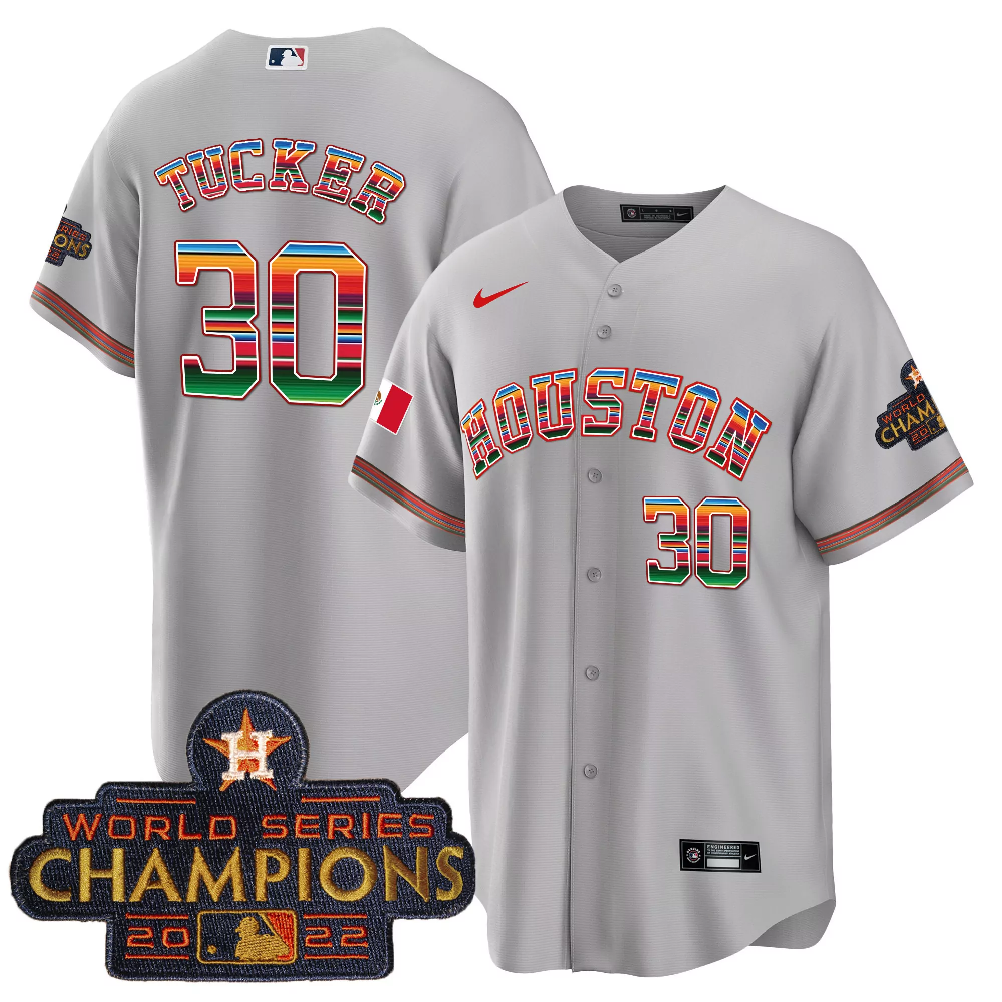 tucker 30 houston 2022 men s all stitched vapor jersey world series champions edition 1