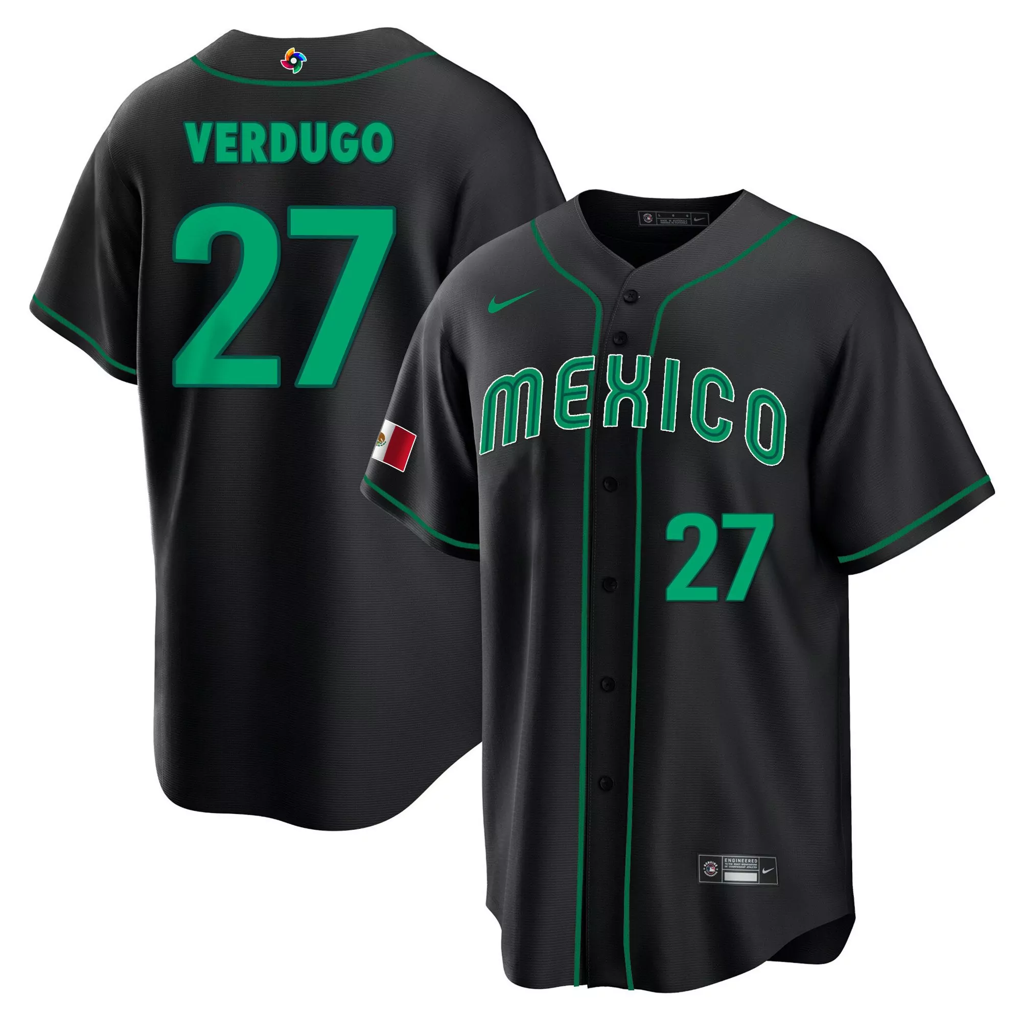 valenzuela 34 mexico 2023 men s all stitched vapor jersey red