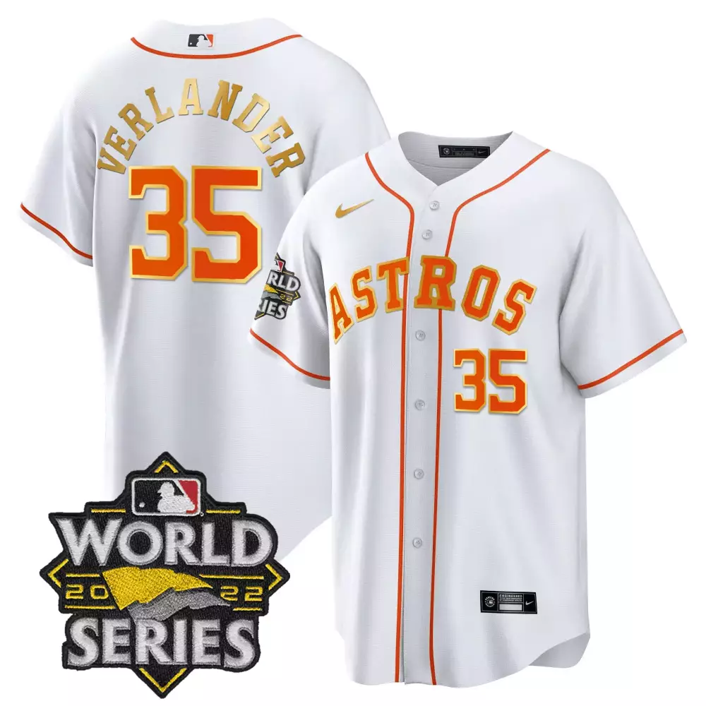 verlander 35 astros 2022 men s all stitched vapor jersey world series edition white