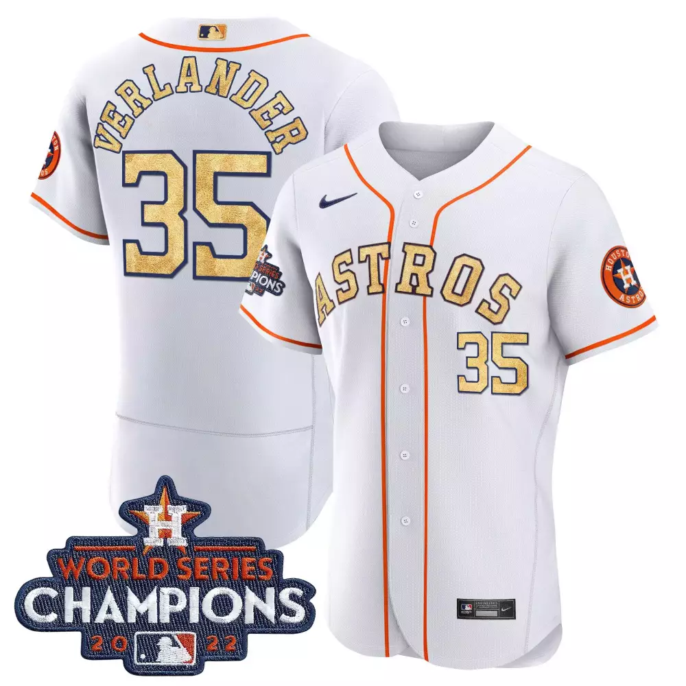 Verlander Houston Astros 2022 Men’s All Stitched Vapor Jersey | World Series Champions Black Edition | Fan Gear for Game Day | For Men, Women & You