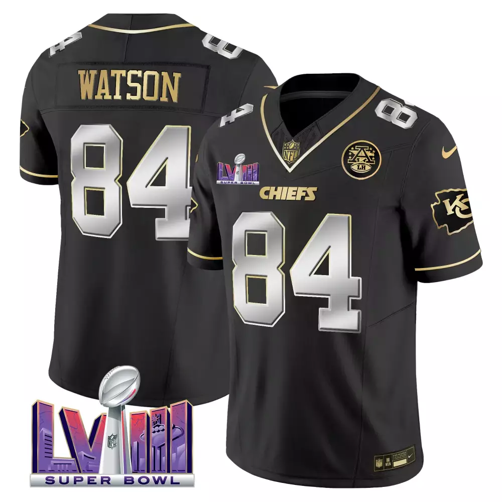 watson 84 chiefs 2023 male super bowl lvii all stitched vapor jersey