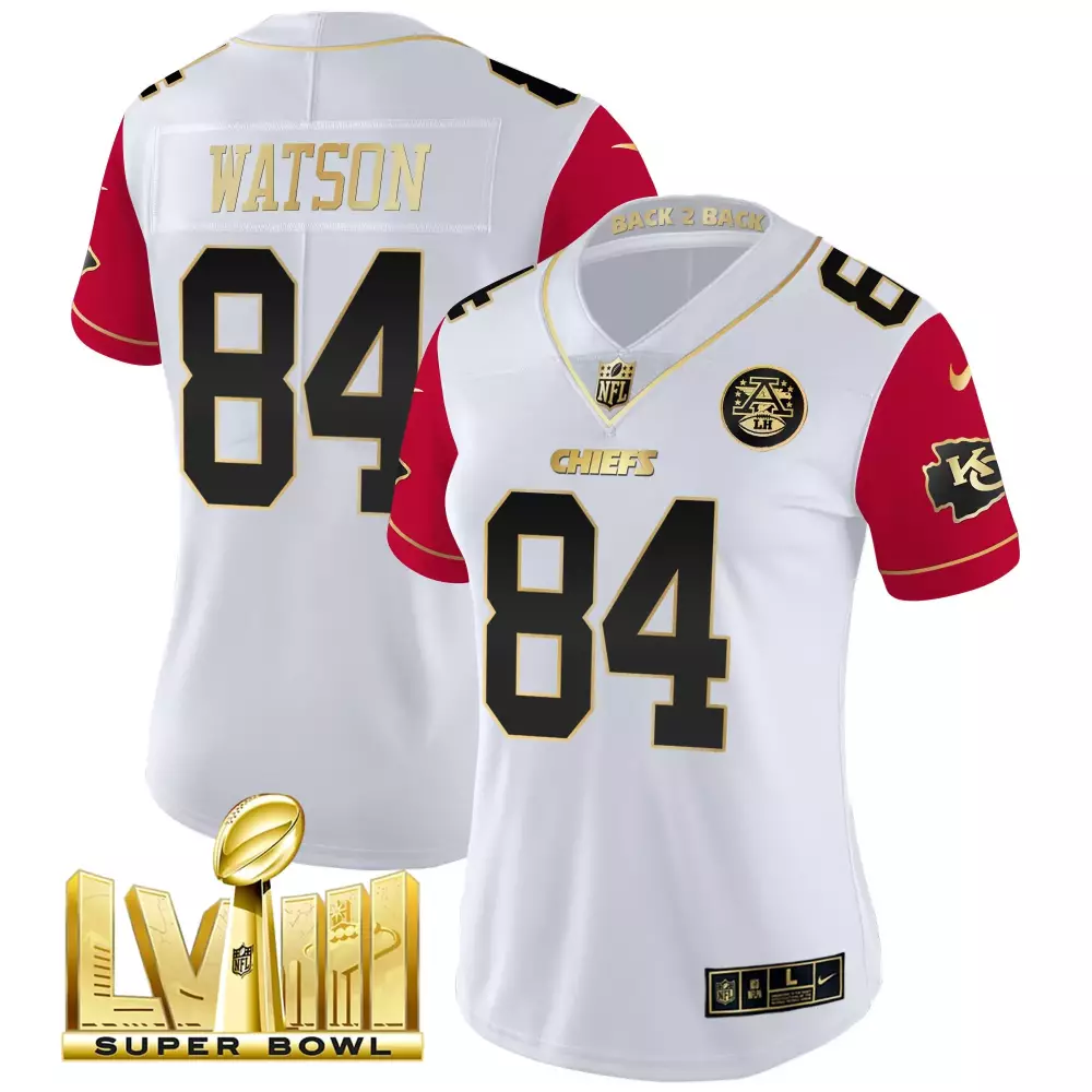 watson 84 chiefs 2023 men s all stitched vapor jersey black kc patch