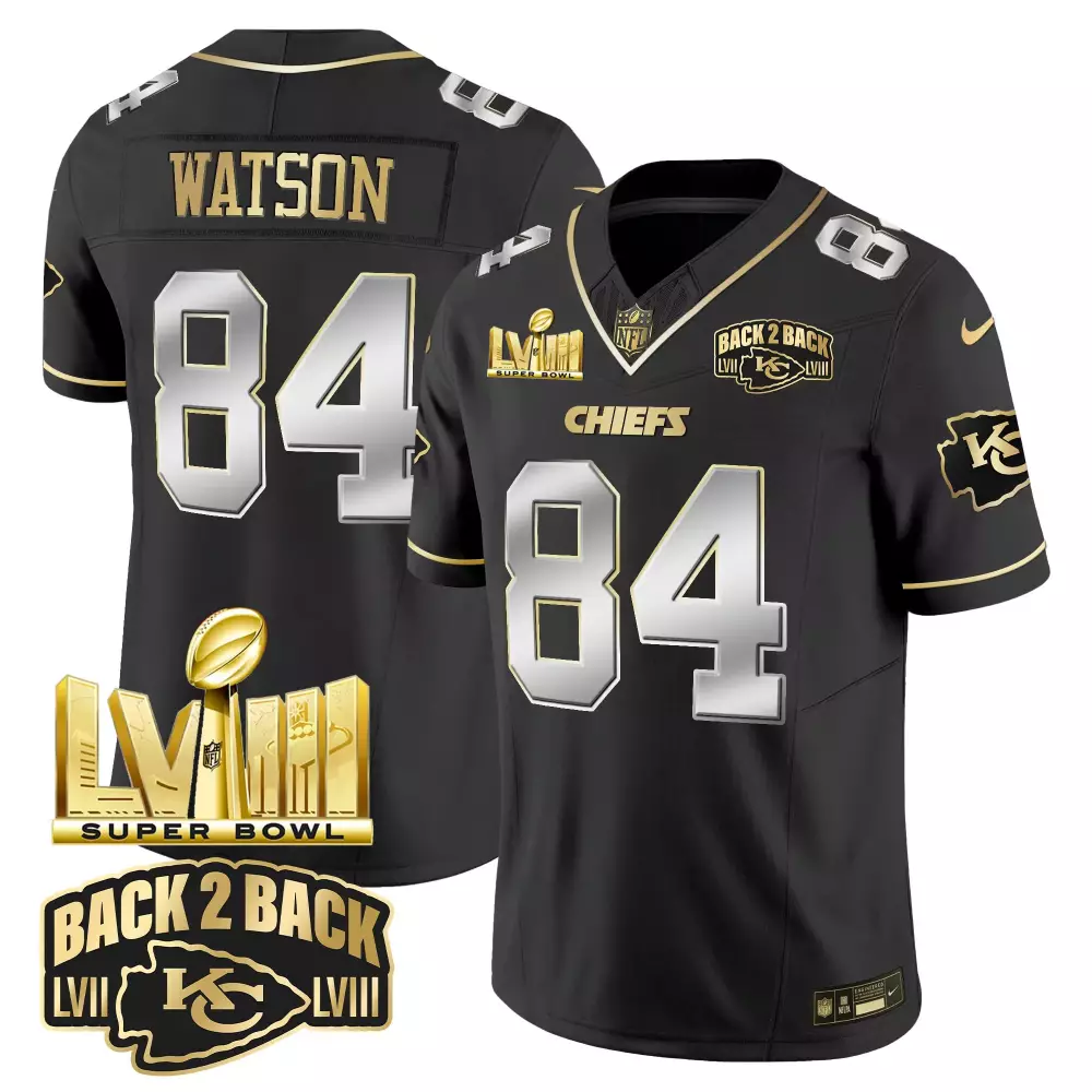 Watson Kansas City Chiefs 2023 Vapor Jersey | Super Bowl LVII Edition | Stitched Fan Gear | For Men, Women & Youth