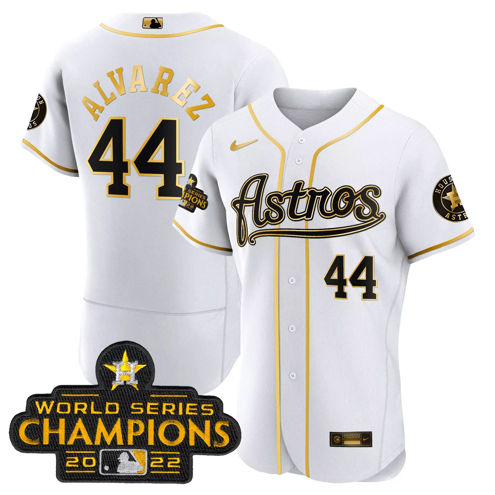 yordan alvarez 44 houston astros 2022 men s all stitched vapor jersey world series champions white