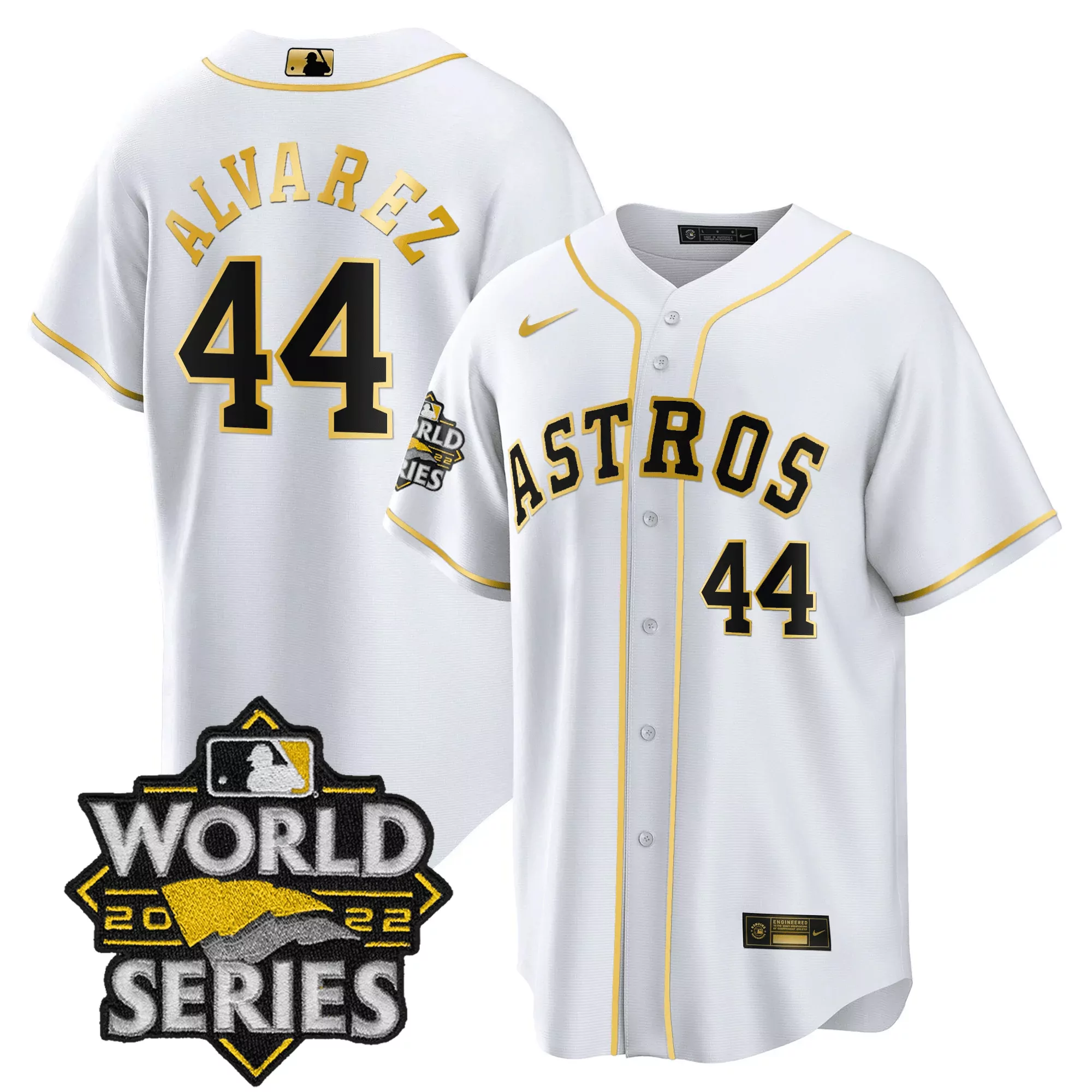 yordan alvarez 44 houston astros 2022 men s all stitched vapor jersey world series edition 5