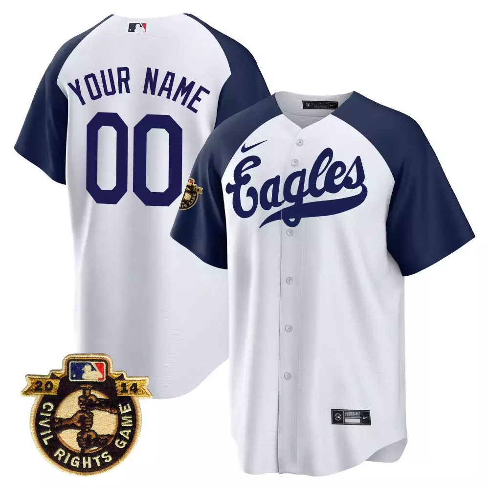 your name 00 eagles 2014 men s all stitched vapor jersey civil rights game edition