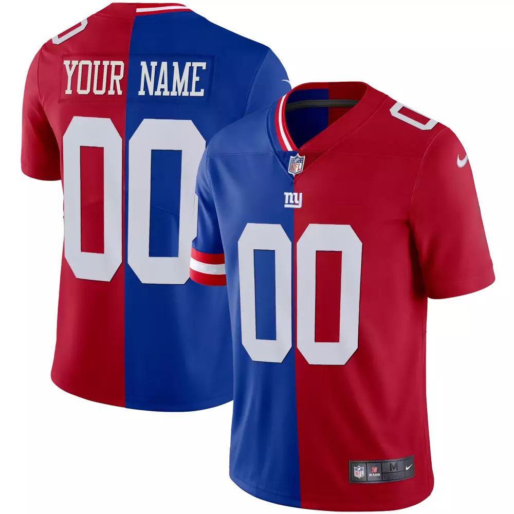 Your Name 00 New York Giants Black Vapor Stitched Jersey | 2023 Edition | Embroidered Fan Gear for Men, Women & Youth