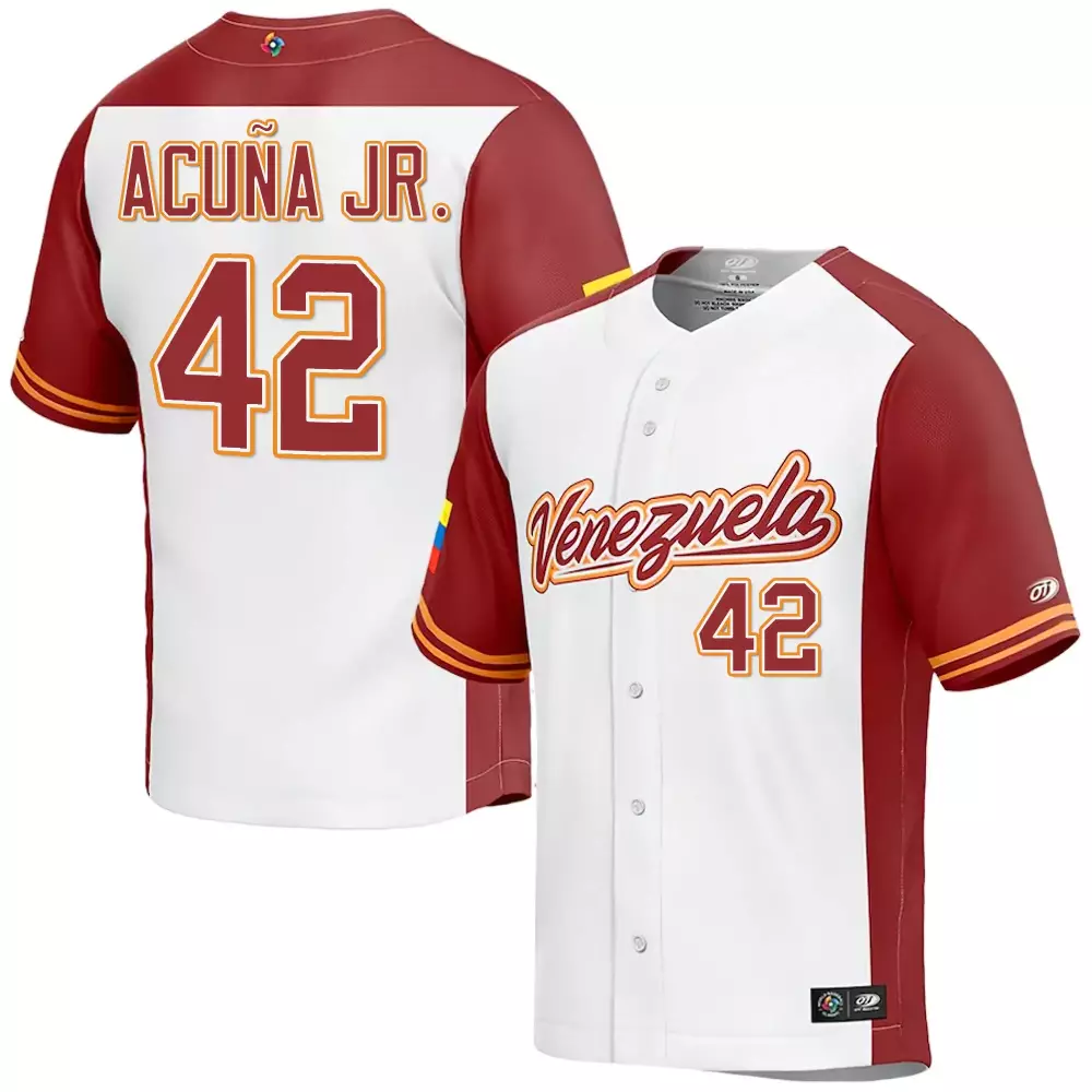 acua jr 42 venezuela 2023 men s all stitched vapor jersey blue orange