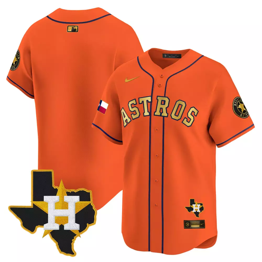 Astros Orange All Stitched Vapor Jersey 2023 | Men's Texas Patch Quality Edition | Fan Gear for All