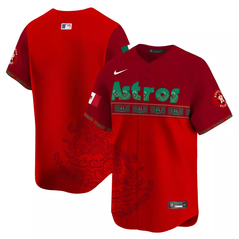Astros Player Name 2023 Stitched Vapor Jersey | Red Colorway with Patch | Limited Edition Fan Gear for Men, Women & Youth