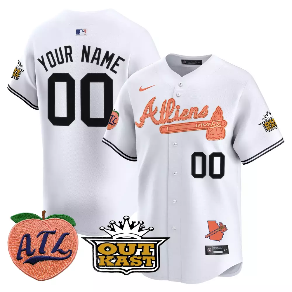 Custom 00 Atlanta Braves 2023 Stitched Vapor Jersey | Red with 24 Patch | Unique Fan Gear for All | For Men, Women & Youth