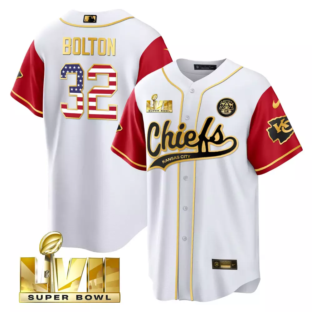 Bolton 32 Kansas City Chiefs 2023 Men's Vapor Jersey | All Stitched Pink Edition | For Men, Women & Youth