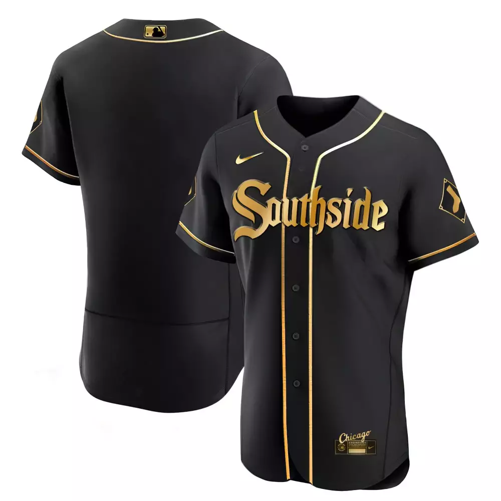 Chicago Southside Black All Stitched Vapor Jersey | 2023 Men's Style | Fan Gear | For Men, Women & Youth