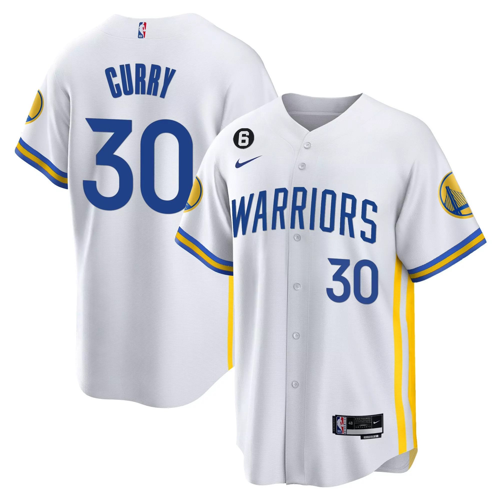 curry 30 golden state warriors 2023 men s all stitched vapor jersey blue white