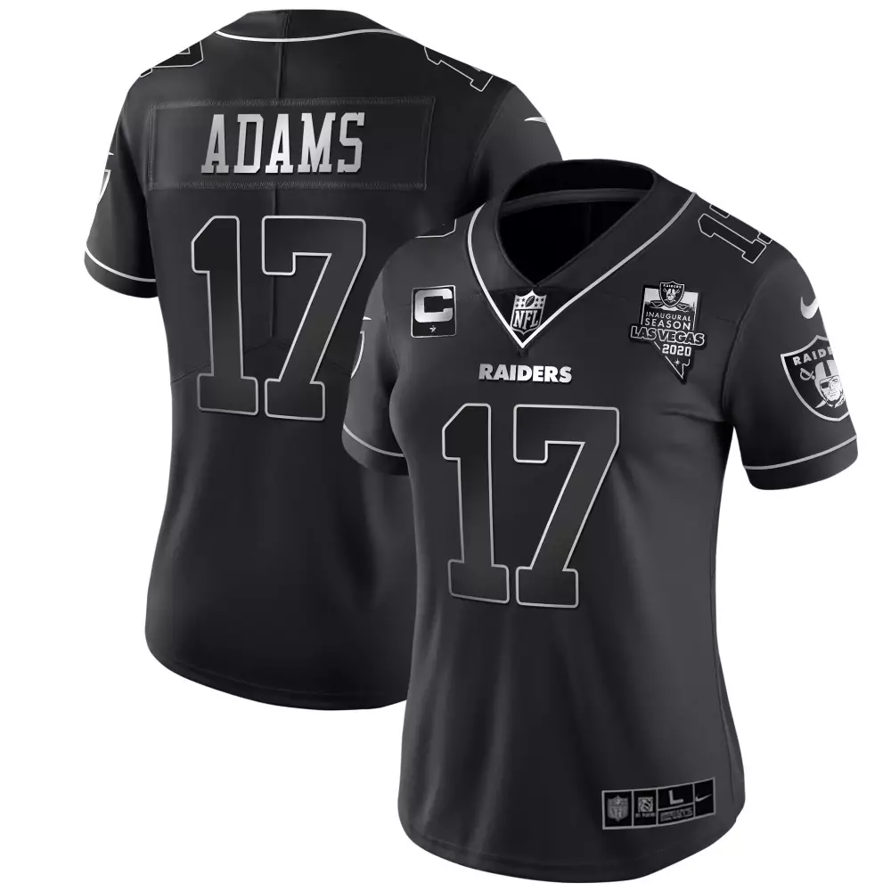 Davante Adams 17 Las Vegas Raiders 2020 Women’s All Stitched Vapor Jersey Black | Stylish Fan Gear | For Women & You