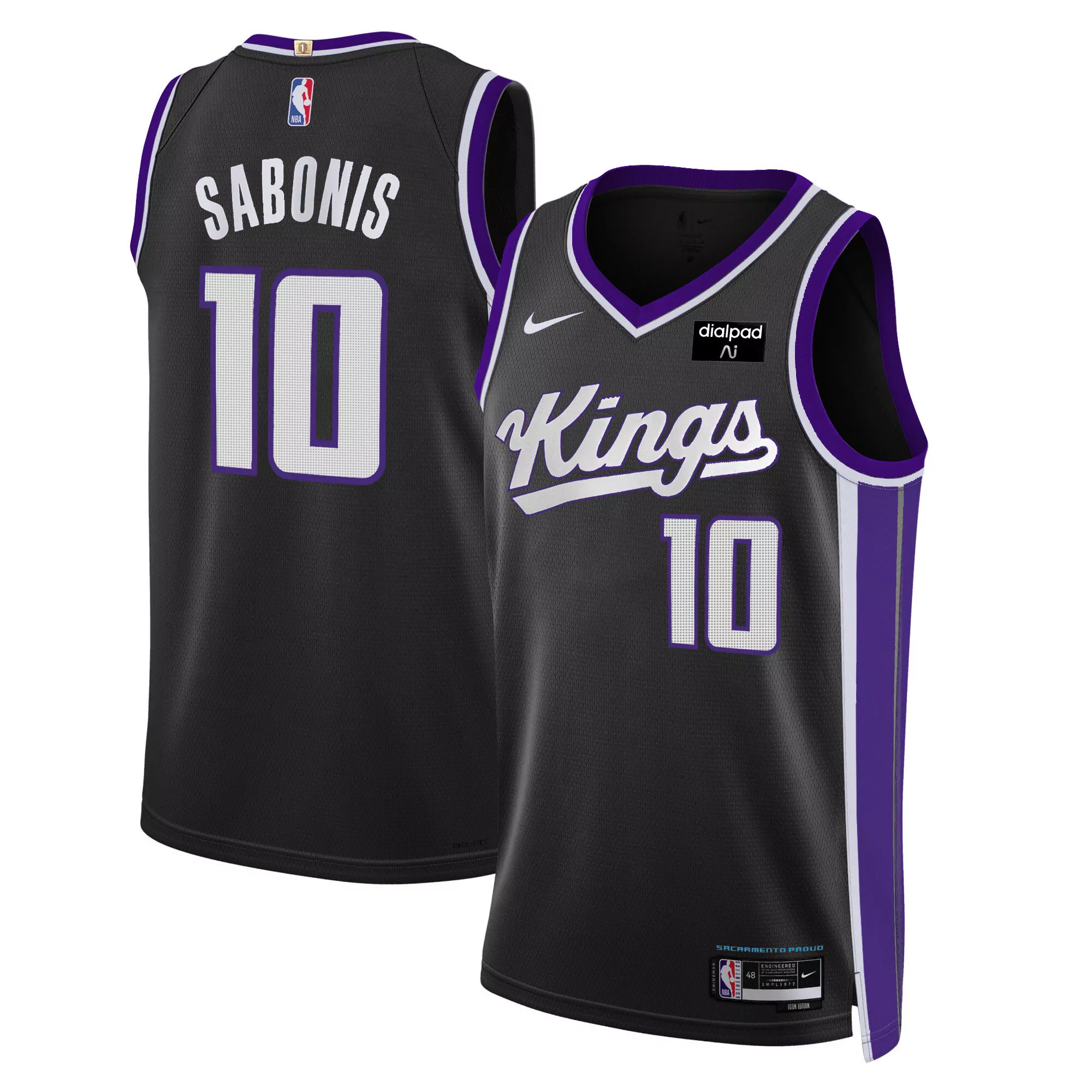 demar derozan sacramento kings nike youth swingman jersey icon edition black