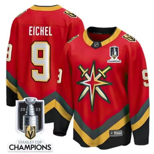 eichel 9 vegas golden knights 2023 men s all stitched vapor jersey champions gold