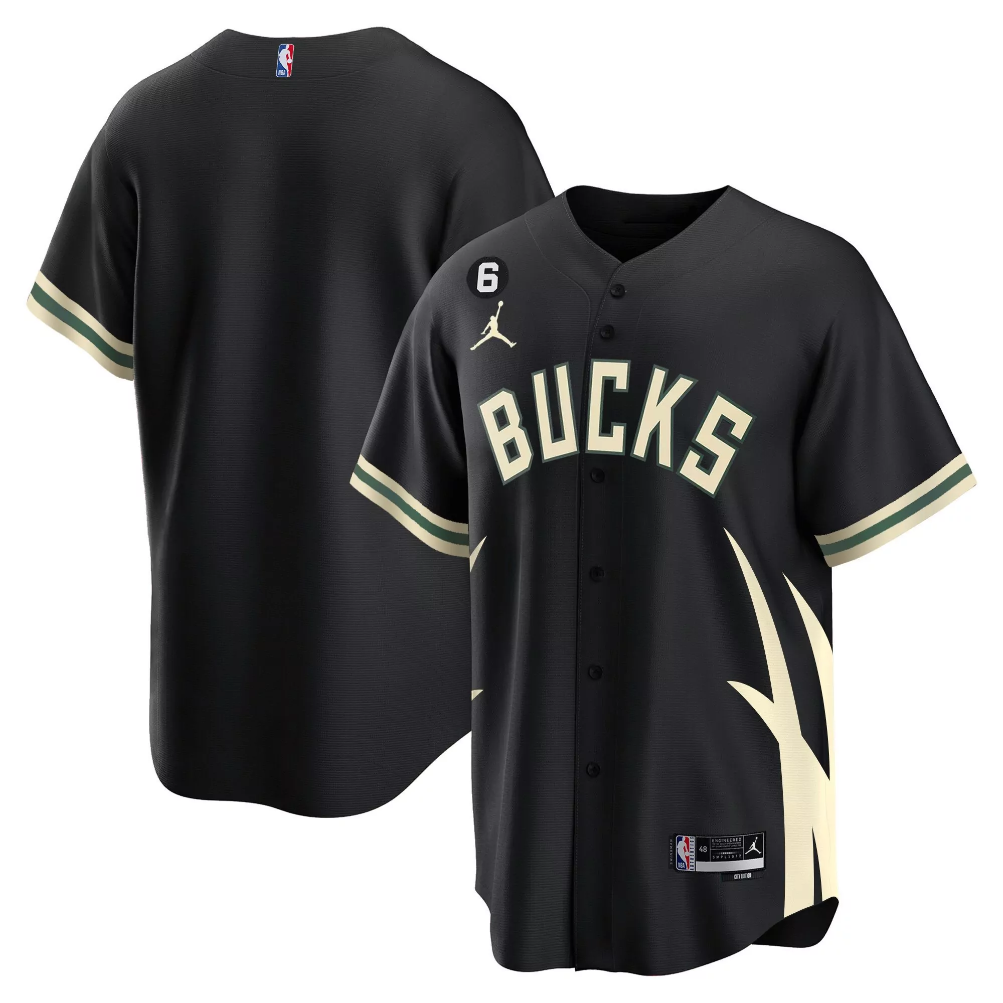 giannis antetokounmpo 34 milwaukee bucks 2023 men s all stitched vapor jersey green fear the deer