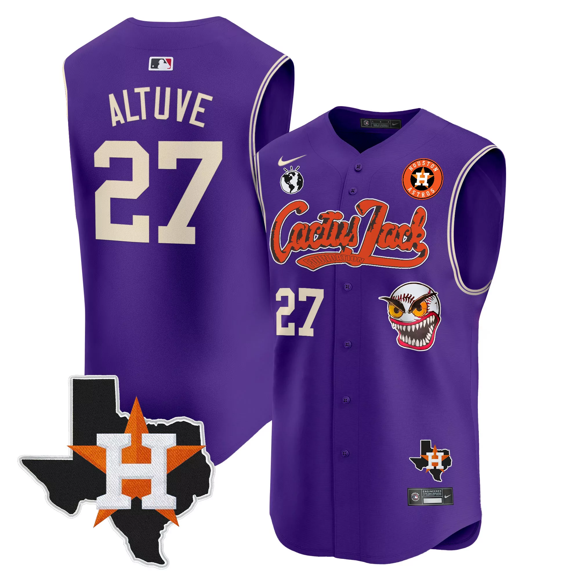 jose altuve 27 houston 2022 men s all stitched vapor jersey world series champions gray