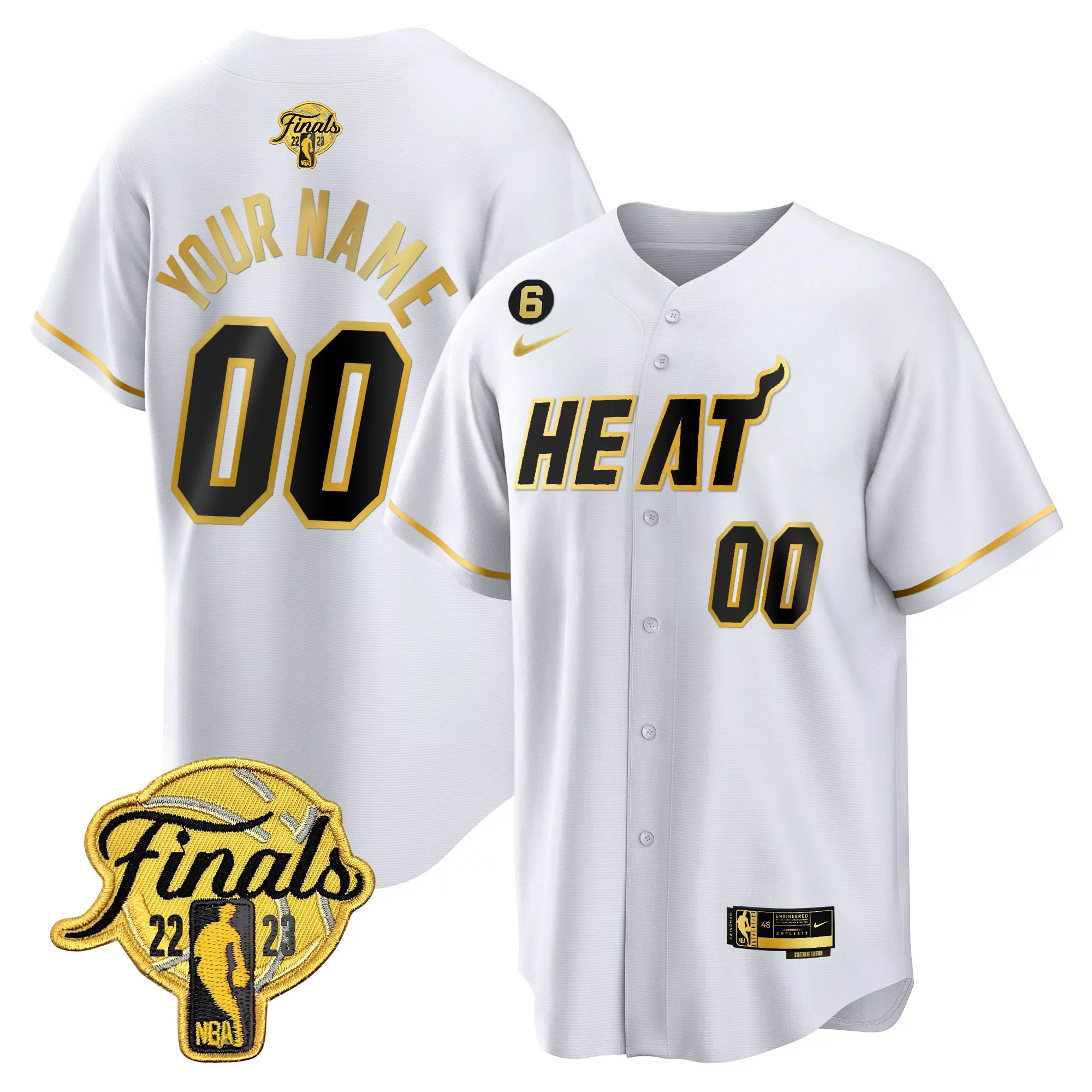 miami heat 00 your name 2023 men s all stitched vapor jersey finals edition red 1