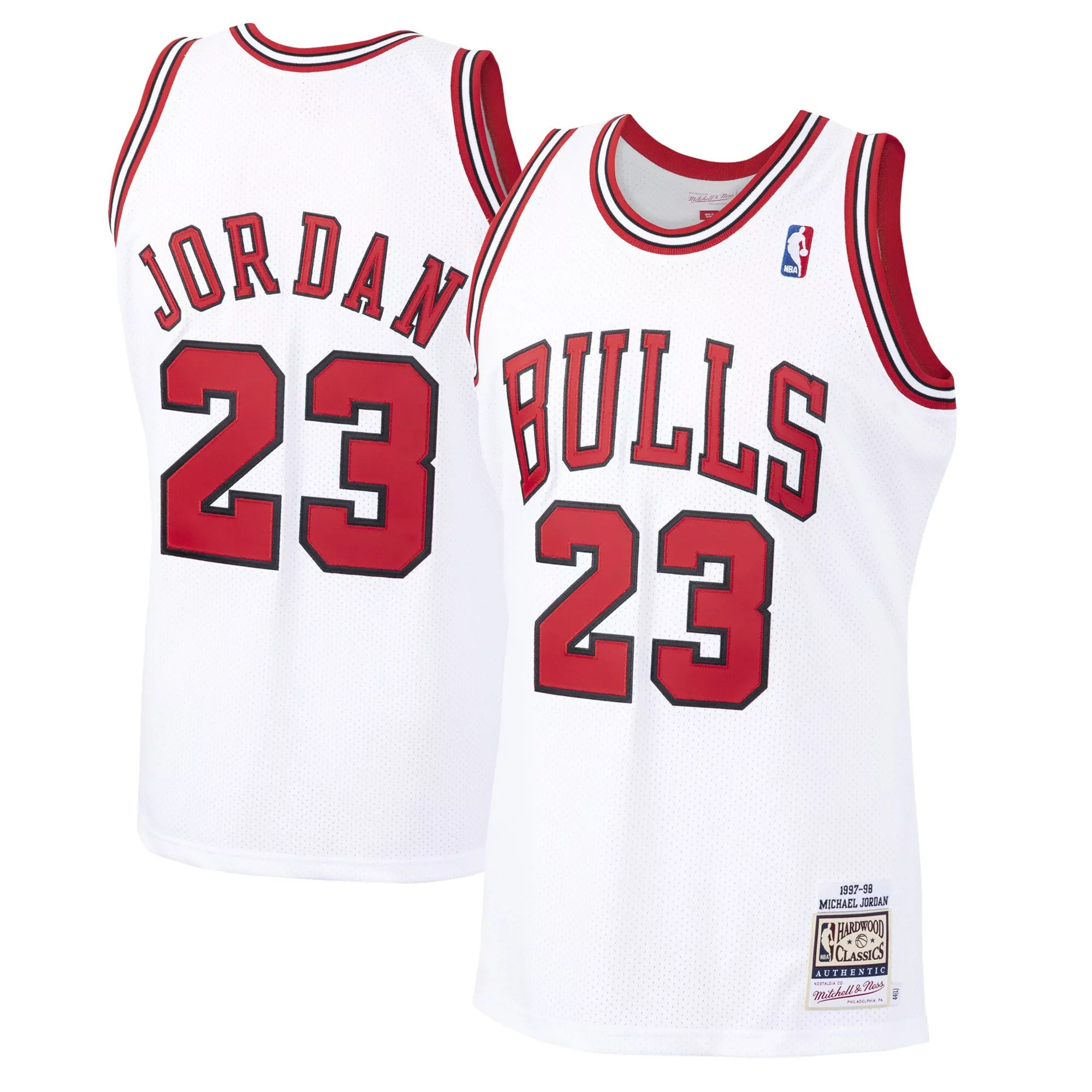 michael jordan 23 chicago bulls 1996 97 men s all stitched vapor jersey white red 1