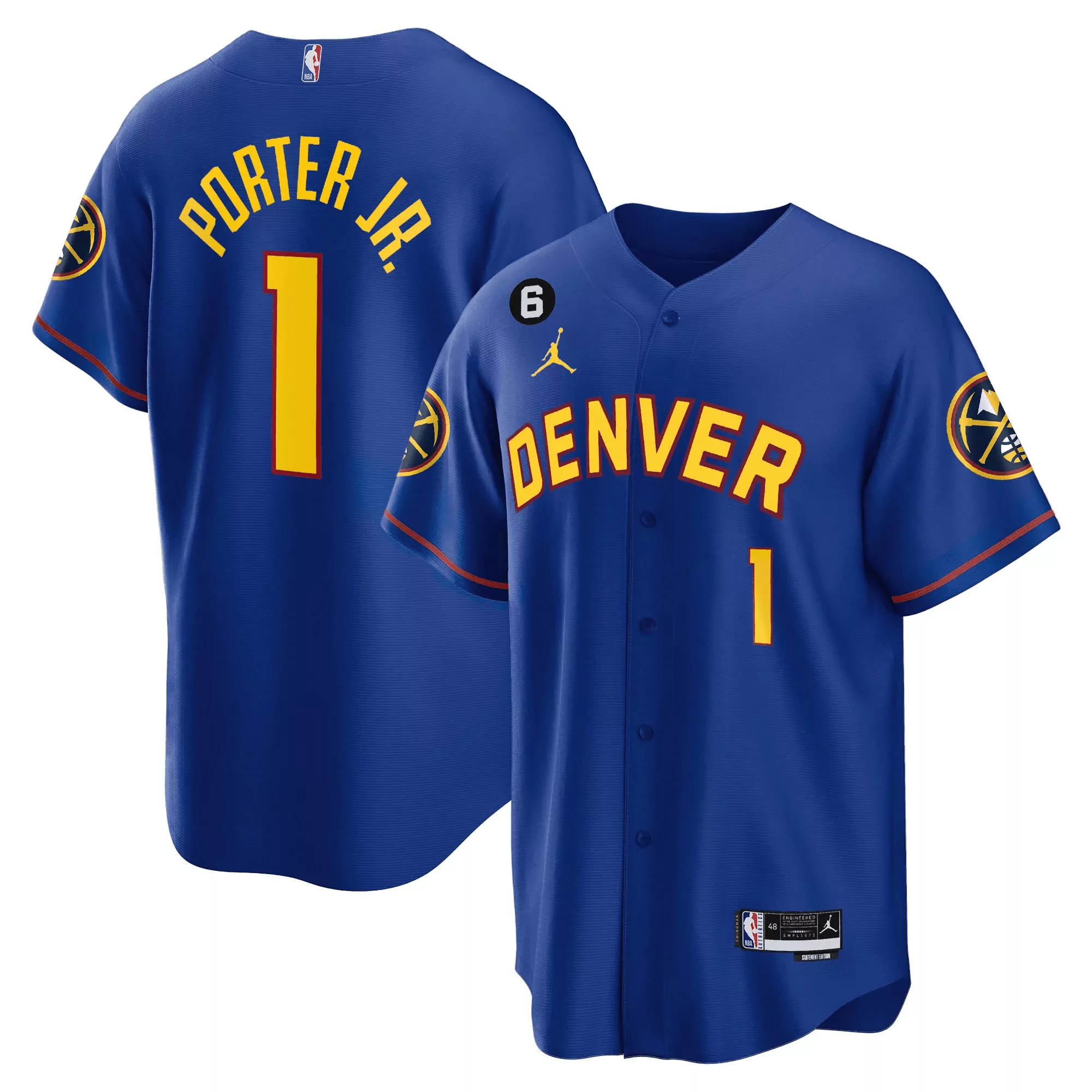 michael porter jr 1 denver nuggets 2022 men s all stitched vapor jersey finals edition black