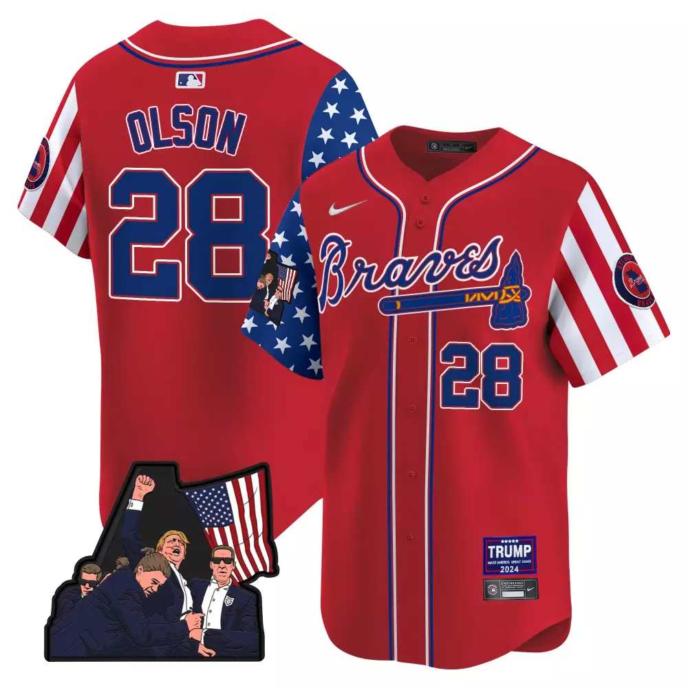 olson 28 atlanta braves 2023 women s outkast stitched vapor jersey black green