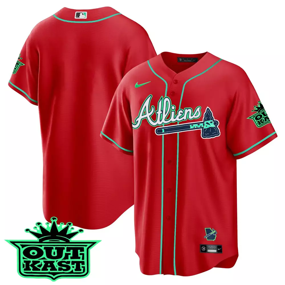 outkast athliens 2023 men s red all stitched vapor jersey