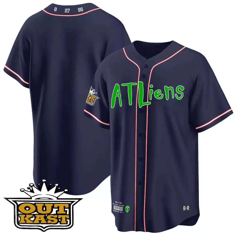 outkast atlien jersey 8 2023 men s all stitched vapor jersey navy green edition