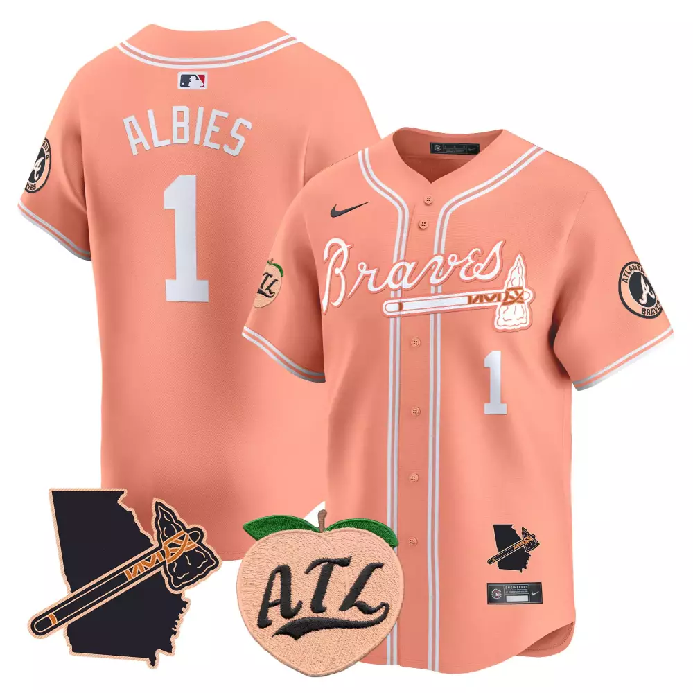 ozzie albies 1 atlanta braves 2023 men s all stitched vapor jersey outkast edition