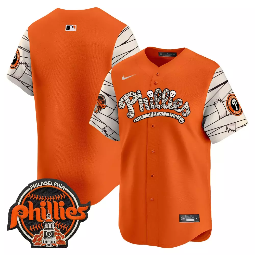 Phillies Orange All Stitched Vapor Jersey | 2023 | Classic Fan Gear for All | For Men, Women & Youth