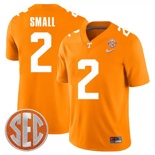 small 2 men s vapor jersey tennessee volunteers blue blaze edition with sec patch 2023