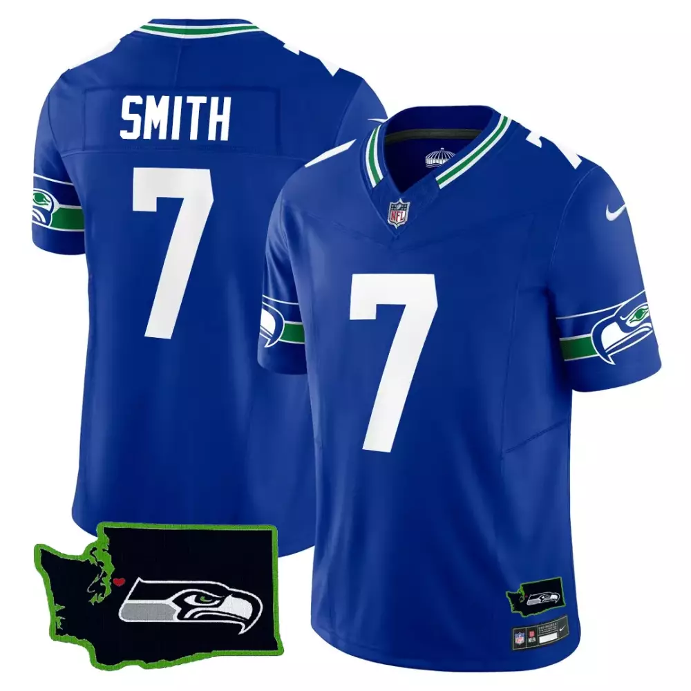 smith 6 seattle seahawks 2023 men s all stitched vapor jersey green edition