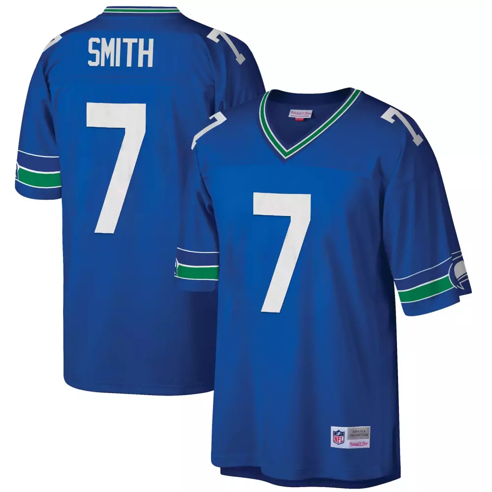 smith 6 seattle seahawks 2023 men s all stitched vapor jersey green edition
