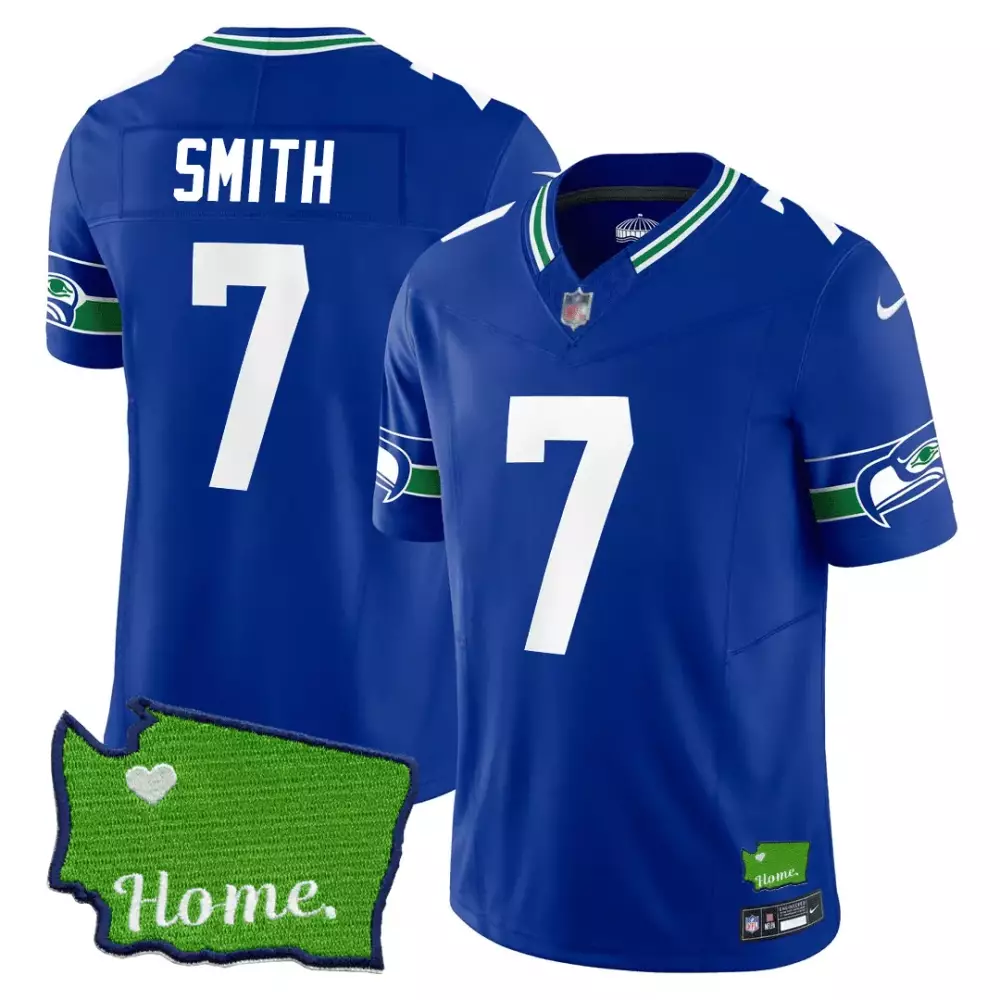 smith 7 seattle seahawks 2023 men s all stitched vapor jersey green 1