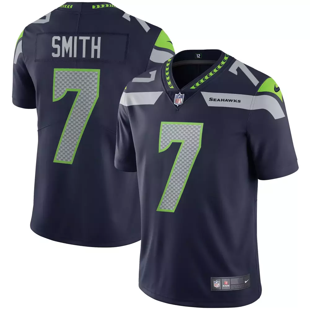 smith 7 seattle seahawks 2023 men s all stitched vapor jersey green 1